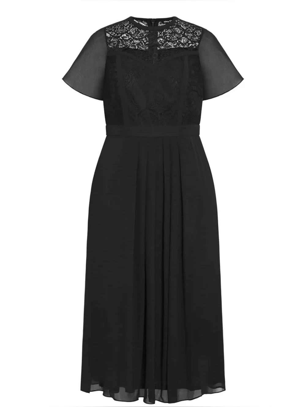 NWT! City Chic Lace Insert Dress - Picture 1 of 7